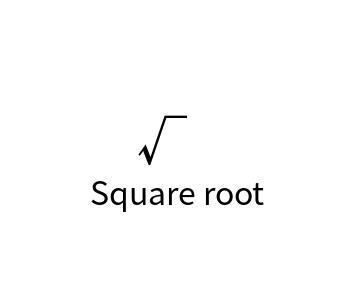Square root online calculator