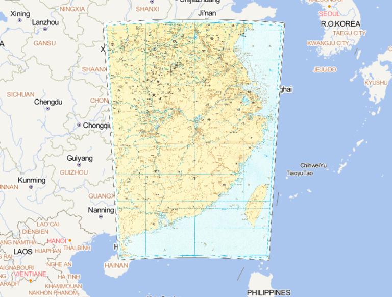 The Historical Maps of Chu and Yue Kingdom in the Warring States Period of China