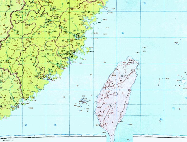 The Historical Map of Fujian Road in the Northern Song Dynasty