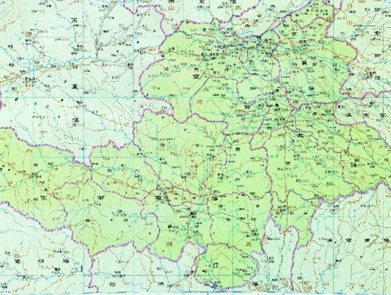 The history of the Northern Song Dynasty China Gyeonggi road map