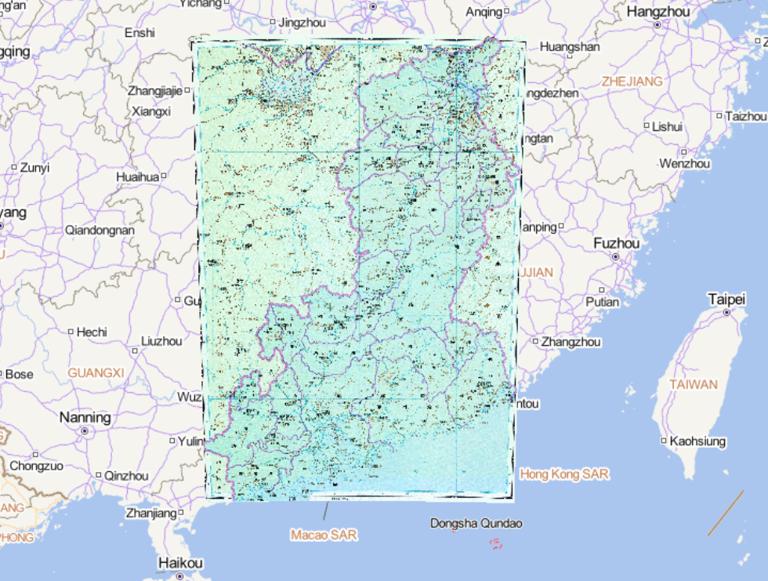 Historical Maps of Jiangxi Province in the Yuan Dynasty