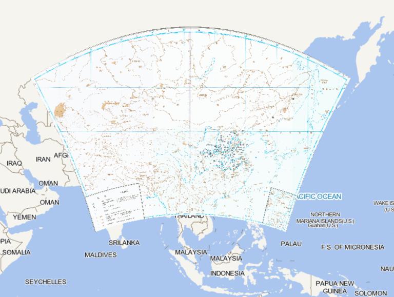 The Historical Map of the Western Zhou Period in China